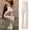 Beige3, variant on Summer Jumpsuits For Women 2026 Formal Sleeveless Loose Wide Leg One Piece Jumpsuits V Neck Baggy Overalls Going Out Vacation Summer Rompers For Women M