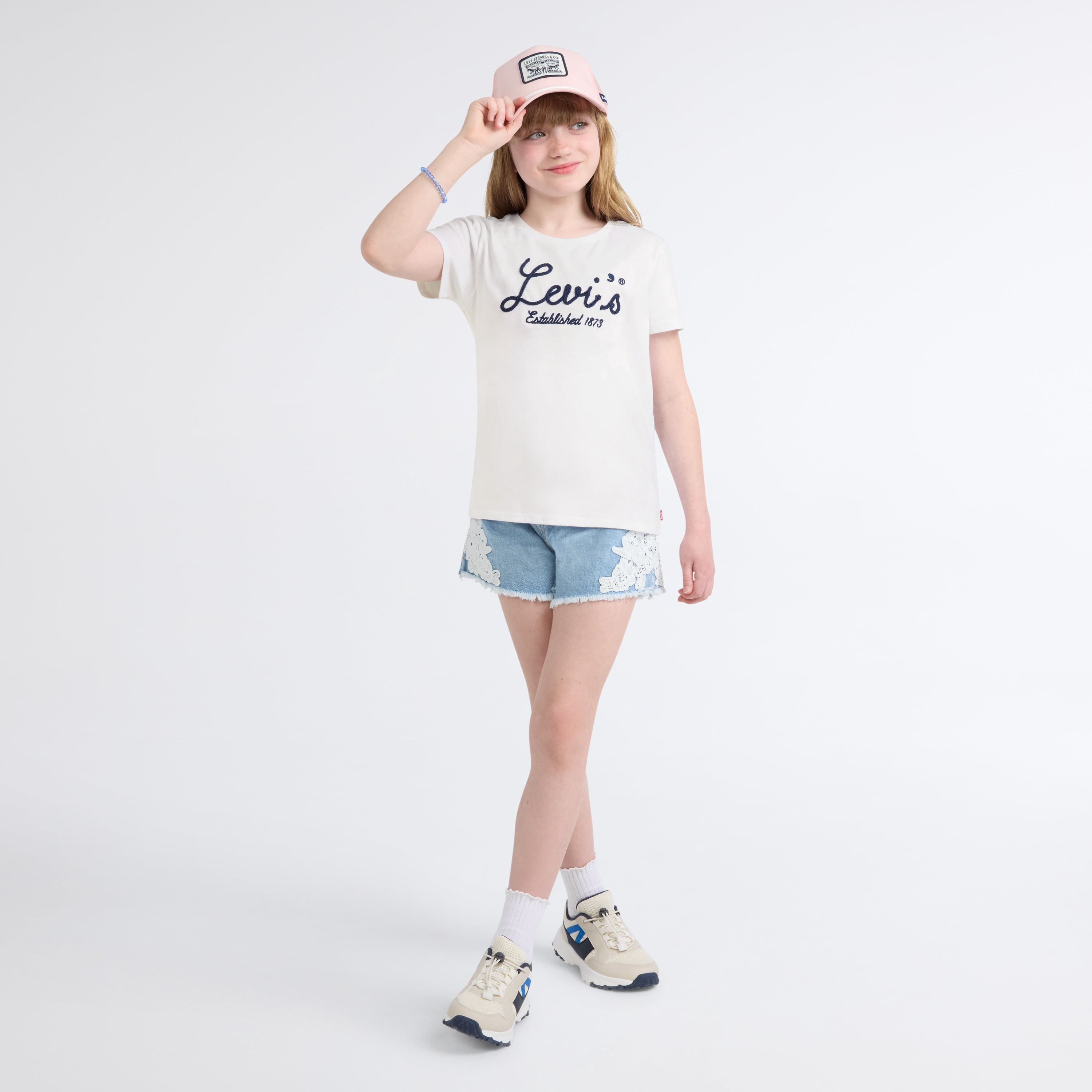 Levi's Girls Graphic Script T-Shirt, Sizes 7-16