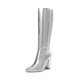 thumbnail image 1 of Botas DREAM PAIRS SDKB2406W Plateado Metálico Talle 8, 1 of 7