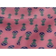 thumbnail image 4 of oneOone Viscose Jersey Fabric Leaves & Floral Block Print Fabric By Yard 60 Inch Wide, 4 of 4
