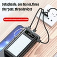 thumbnail image 6 of Flashlight Portable Charger, Hiking External Battery 20000mAh Power Bank With LED Light For Phones Camping Emergency Power Outdoors, 6 of 7