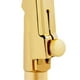 thumbnail image 3 of Boquilla de saxofón tenor chapada en metal Hugo para reemplazo de piezas de accesorios de saxofón Tamaño 6, 3 of 4