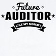 thumbnail image 2 of CafePress - Future Auditor Like My Mommy Body Suit - Baby Light Bodysuit, Size Newborn - 24 Months, 2 of 4