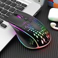 thumbnail image 2 of Wireless Rechargeable Cellular Gaming Mouse with RGB Light/Silent Click/Adjustable DPI Optical Gaming Mouse for Laptops, 2 of 3