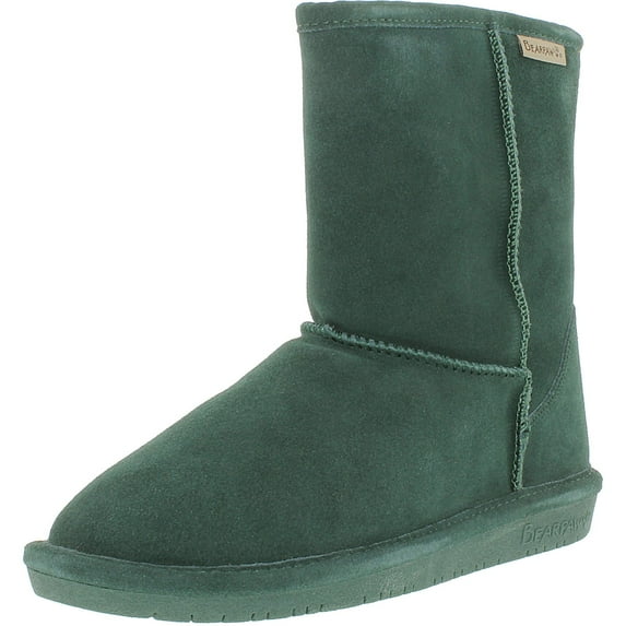 Bearpaw Women's Emma Short Emerald Ankle-High Suede Boot - 5M