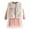 B-72Pink26, variant on MEZZALL Girls Winter Vests Dress Outfits Two Piece Party Tutu Skirt And Tops Elegant Sleeveless Blouse Gown Formal Occasion Wear Solid Color Birthday Teen Dailywear