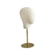 thumbnail image 4 of Soporte de exhibición Macarena Cabeza de maniquí base de metal redonda ajustable, 4 of 8