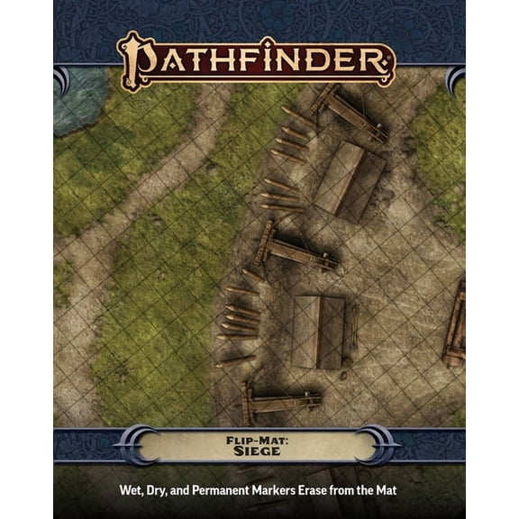 Pathfinder Flip-Mats Pathfinder Flip-Mat: Siege, (Paperback)