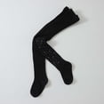thumbnail image 3 of Girls' Tights Solid Color Ballet Tights Toddler Soft Footed Dance Tights for Kids 6M-12Y, 3 of 4
