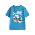 thumbnail image 1 of Hot Wheels T-Shirt Bleu à Manches Courtes pour Garçons, 1 of 6