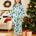 thumbnail image 2 of Gubotare Christmas Gift Boys Pajamas 2 Pieces Snug-fit Long Set Toddler Pjs Sleepwear Size 11-12 (Mint Green,11-12 Years), 2 of 9
