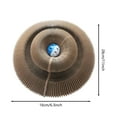 thumbnail image 2 of Twisty Paws Cat Toy, Accordion Magic Cat Scratcher Toys for Indoor Cats, Cardboard Cat Scratching Board with Bell Ball, Reversible Infinity Interactive Toys for Bored Cats (1pcs), 2 of 6