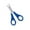 Blue-BU, variant on Graduated Ruler Scissors, Office and Practice Scissors, 3CR13 Stainless Steel Blades, 6 Colors, Round Tip Safety Design, with Storage Bag