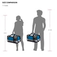thumbnail image 5 of SwissGear Apex Travel Duffle Bags, Grey/Blue/White, 20-Inch, 5 of 5