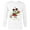 White, variant on Disney Vintage Minnie Mouse Retro Holiday - Long Sleeve T-Shirt for Men - Customized-White