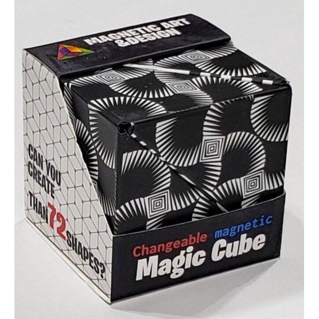 Hweilai Shape Shifting Box - 36 Rare Earth Magnets - Transforms Into Over 70 Shapes