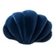 thumbnail image 3 of Almohadas con forma de concha, almohada decorativa, linda y cómoda, cojín de suelo con forma de almeja. Azul marino, 3 of 9