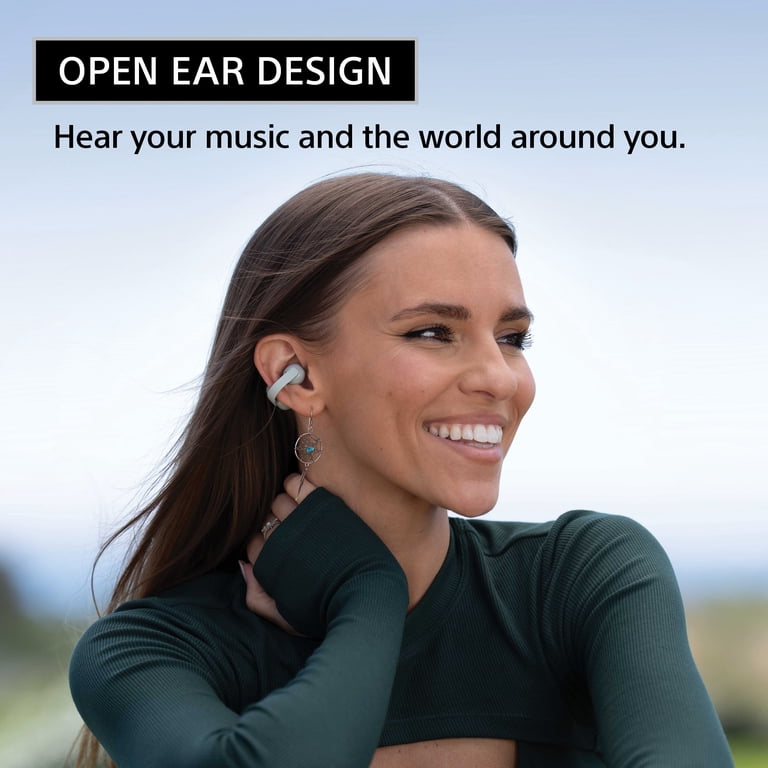 Sony, Open Ear Wireless Earbuds, LinkBuds Clip, Black - Walmart.com