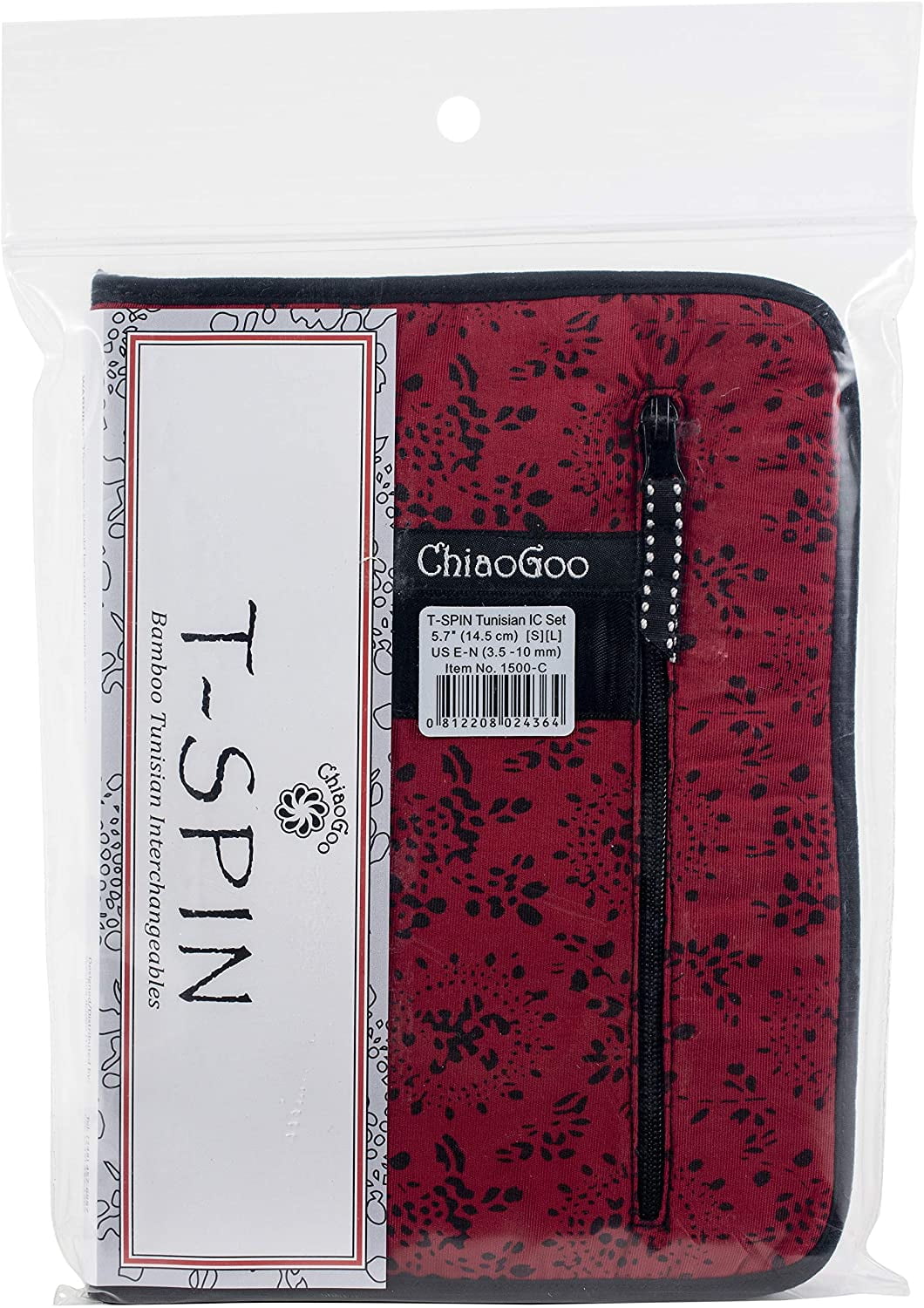 Chiaogoo T Spin Bamboo 5 7 Inch 14 5 Cm Tunisian Crochet Hook Set Interchangeable By Brand Chiaogoo Walmart Com