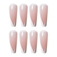 thumbnail image 3 of Kokovifyves Nail Care 24pcs Long Glossy Coffin Flash Fake Nails Press Nail False Tips, 3 of 3