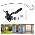 thumbnail image 3 of Fence Latch,  Latch Fully Polished Carbon Steel Widely Applicable  For, 3 of 8