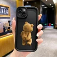 thumbnail image 4 of Anti-Shock Candy Color Cartoon Teddy Bear Phone Case for iPhone 16 Pro to 8 Plus Multi-Models, 4 of 9
