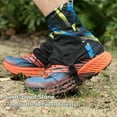 thumbnail image 3 of Danuosie Trail Gaiters, Waterproof Low Shoe Protectors, Sandproof Adjustable Boots Protectors for Hiking & Running - Prevents Debris in Shoes, 3 of 8