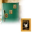 thumbnail image 1 of zhangmingg Cartoon Goose Wooden Art Poster Decorative Fridge and Wall Sticker Decal, 1 of 7