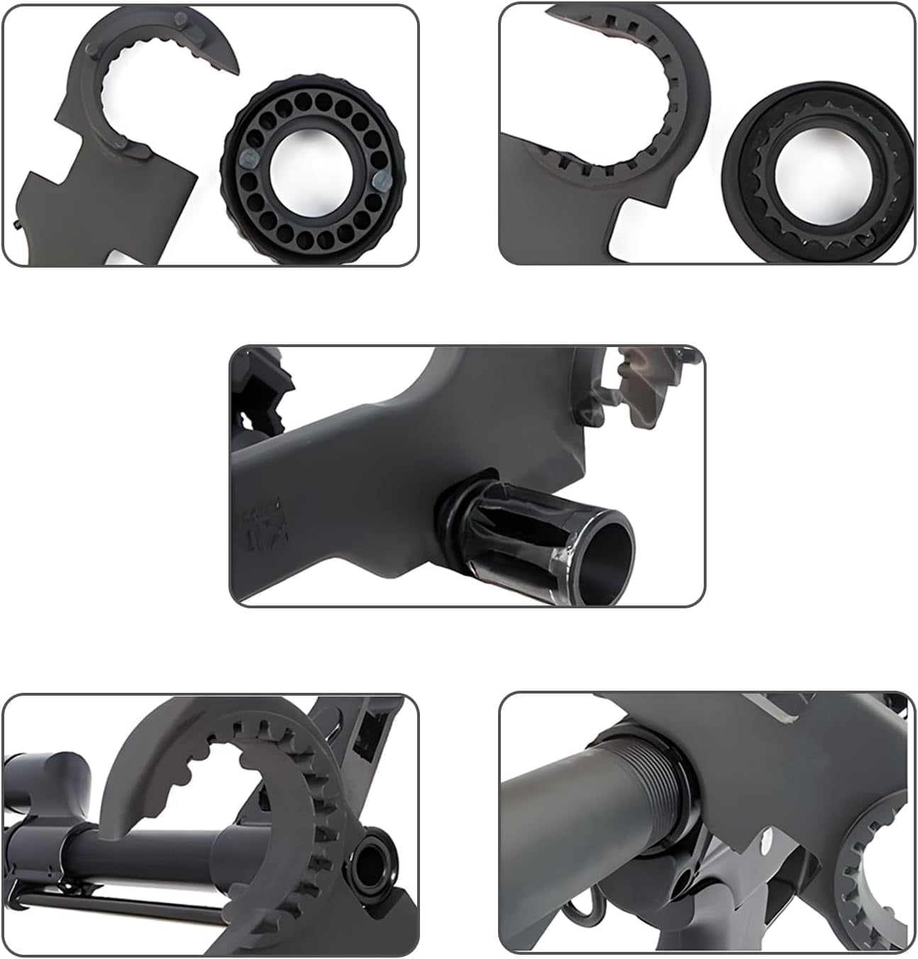 Armorers Wrench Nut Combo For Removal And Installation Tools