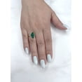 thumbnail image 2 of 925 Sterling Silver Ring with Malachite, 2 of 6