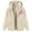 Khaki, variant on Oalirro Fleece Coat for Women Zip Up Hooded Jacket Winter Warm Overcoat Sherpa Outwear with Pockets