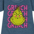 thumbnail image 3 of The Grinch - Grinch Stacked - Toddler & Youth Girls Fleece Dress, 3 of 5