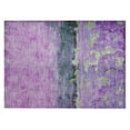 thumbnail image 2 of Addison Rugs Chantille Indoor/Outdoor Transitional Abstract Purple Washable Rectangle Rug, 1'8" x 2'6", 2 of 6