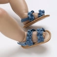 thumbnail image 6 of Wolcakyue Baby Girls Sandals Summer Shoes Outdoor First Walker Toddler Girls Shoes for Summer,Blue 5, 6 of 6