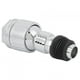 thumbnail image 3 of Accesorio conector a prueba de fugas para el hogar Adaptador de drenaje de piso para lavadora de PVC cromado, 3 of 8