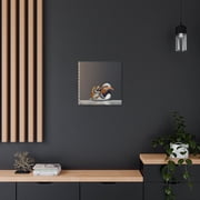 Mandarin Duck Reflection - Canvas