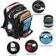 thumbnail image 2 of Extra Large 50l Laptop Backpacks Water Resistant College Backpacks Airline Approved Business Work Bag With Usb Charging Port Fits 17 Inch Computer, 2 of 4