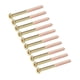 thumbnail image 1 of Tornillos de muebles M8x100mm con socket hexagonal, fijaciones galvanizadas, tornillos de media rosca de acero al carbono, 10 Pcs, 1 of 4