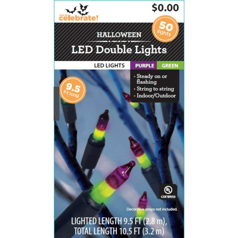 Halloween lights walmart sales