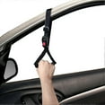 thumbnail image 1 of Car assist handle for seniors - Door assist handle with safety lock button, Car stand assist safety handle with adjustable strap, 1 of 5
