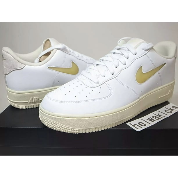 Ni&ke AIR FORCE 1 ’07 LX JEWEL SWOOSH WHITE/PALE VANILLA DC8894-100 US12