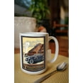 thumbnail image 2 of 15 fl oz Ceramic Mug, Yellowstone National Park, Wyoming, Old Faithful Inn, Dishwasher & Microwave Safe, 2 of 3