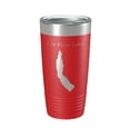 thumbnail image 1 of Cle Elum Lake Map Tumbler Travel Mug Insulated Laser Engraved Coffee Cup Washington 20 oz Red, 1 of 1