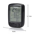 thumbnail image 3 of SD-563A Mini Bicycle Speed Meter Waterproof Bike dirt bike speedometer Speedometer With Large LCD Display for Outdoor Cycling Riding, 3 of 9