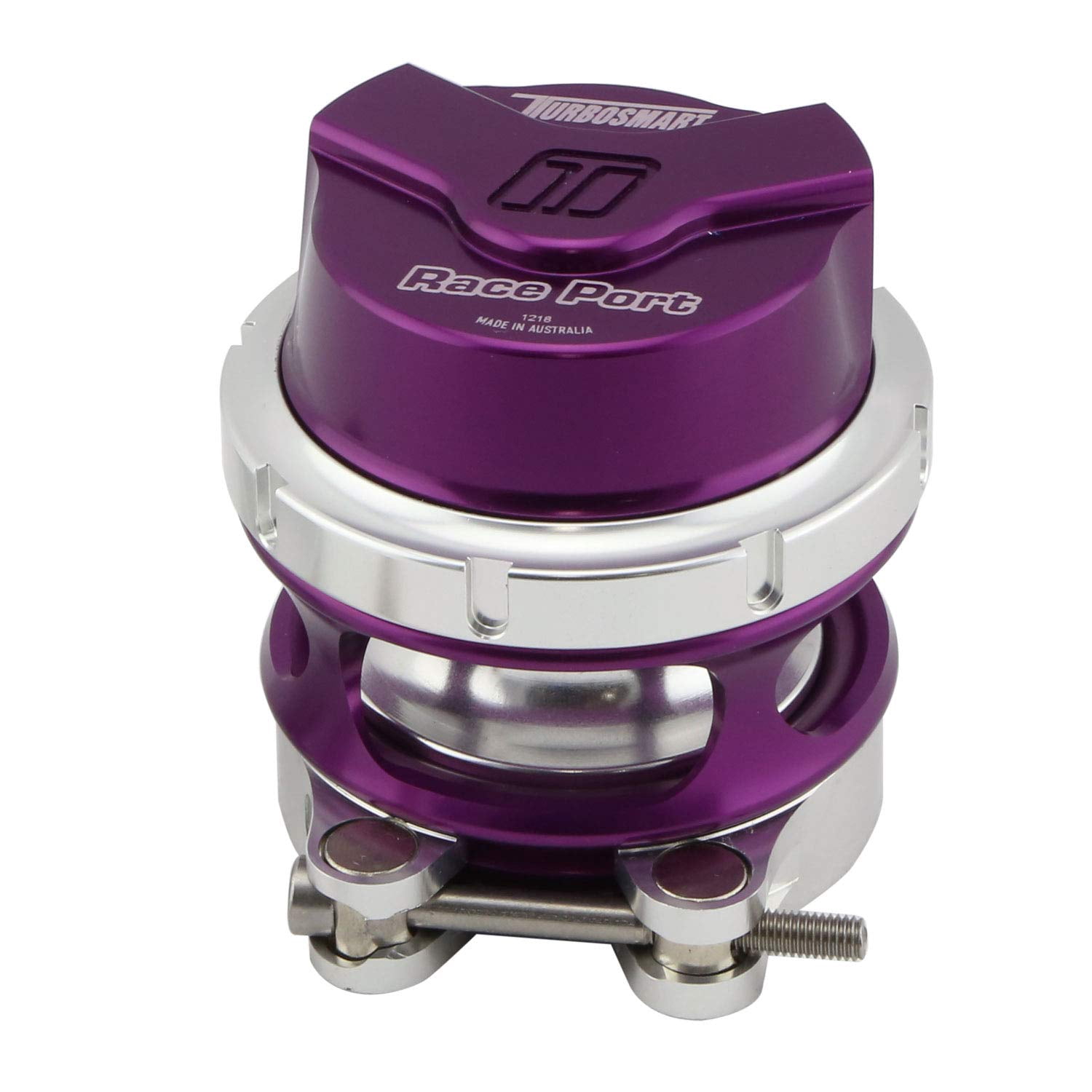 Turbosmart Gen-V Race Port BOV with Female Flange - Purple - TS-0204-1143