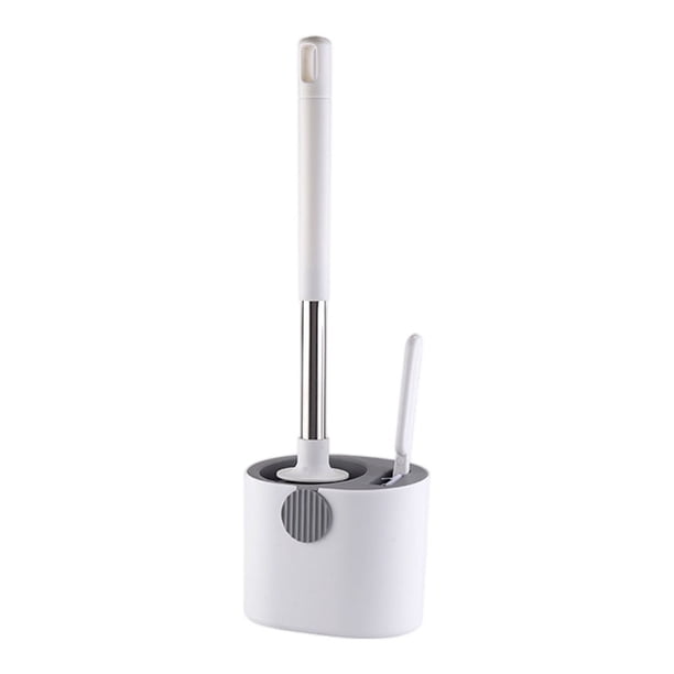 Soporte y escobilla para inodoro de pared Gloria Cepillo de baño Gris