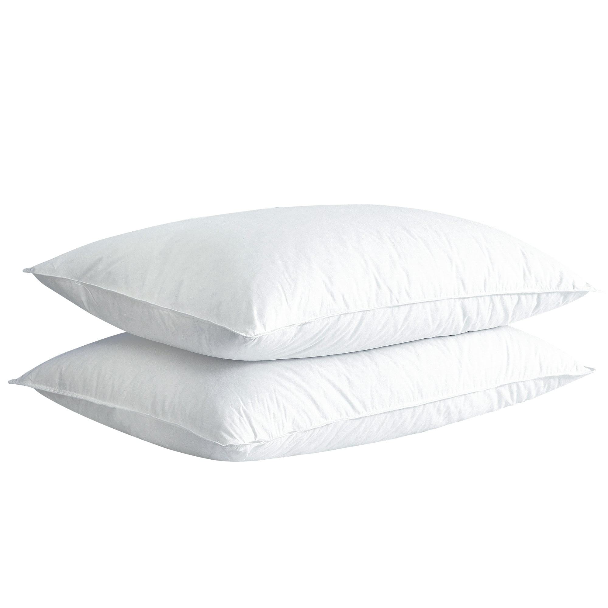 Firefly Twin Pack White Goose Down and Feather Pillow - King