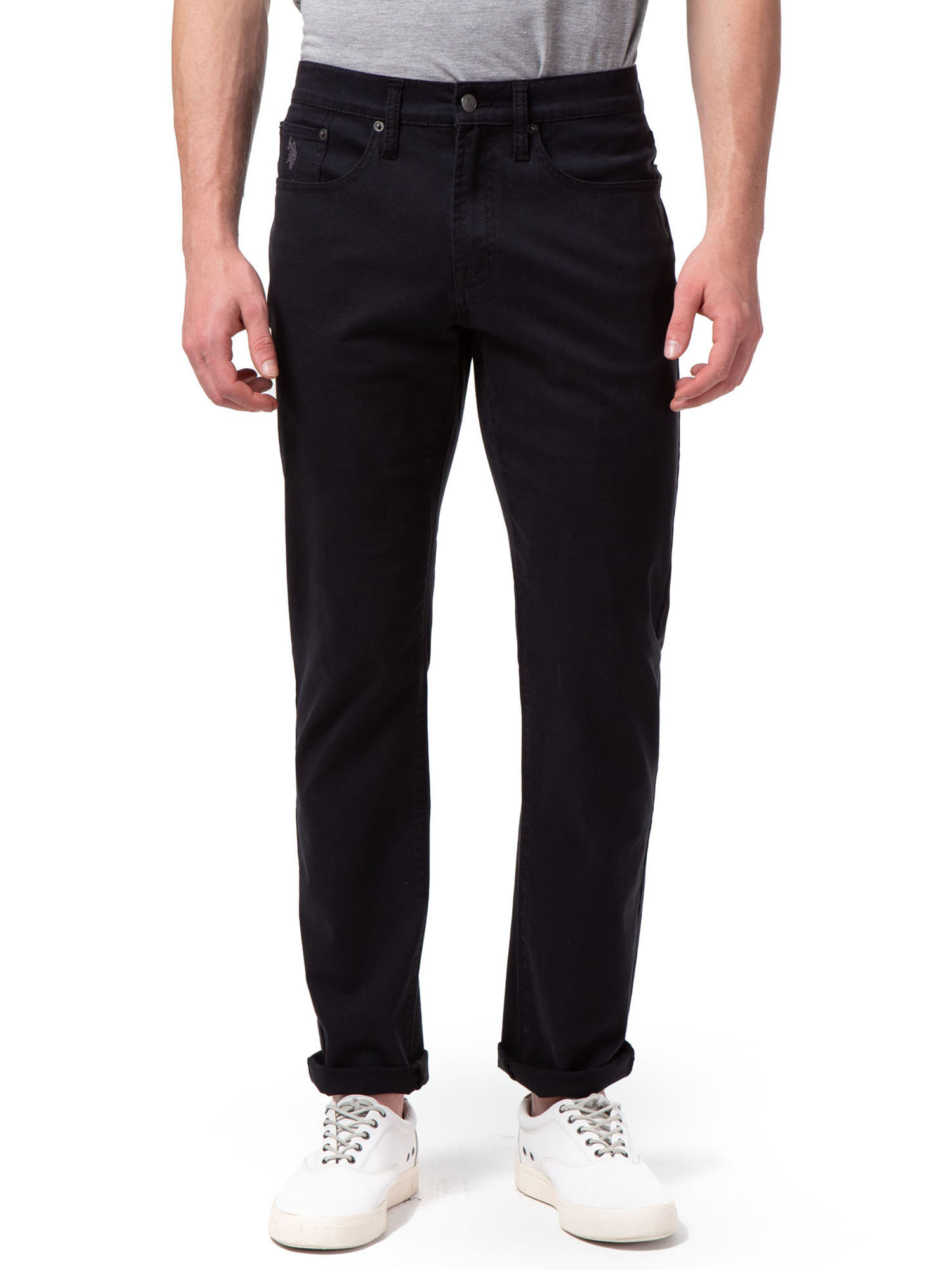 U.S. Polo Assn. Men's Slim Straight Stretch Twill 5 Pocket Pants - image 3 of 4