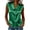 Green, variant on cocolona Womens Summer Satin Tank Tops Lapel Sleeveless Button Shirts Trendy Casual Solid Color Blouses