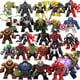 thumbnail image 2 of Bloques de construcción Marvel Figuras de transformación Big Goblin Spiderman Iron Man Venom Capitán Hawk Deadpool Technic Armor Juguetes de regalo, 2 of 5
